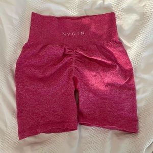 NEW NVGTN Pink Scrunch Shorts